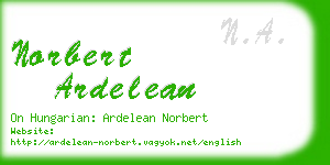 norbert ardelean business card